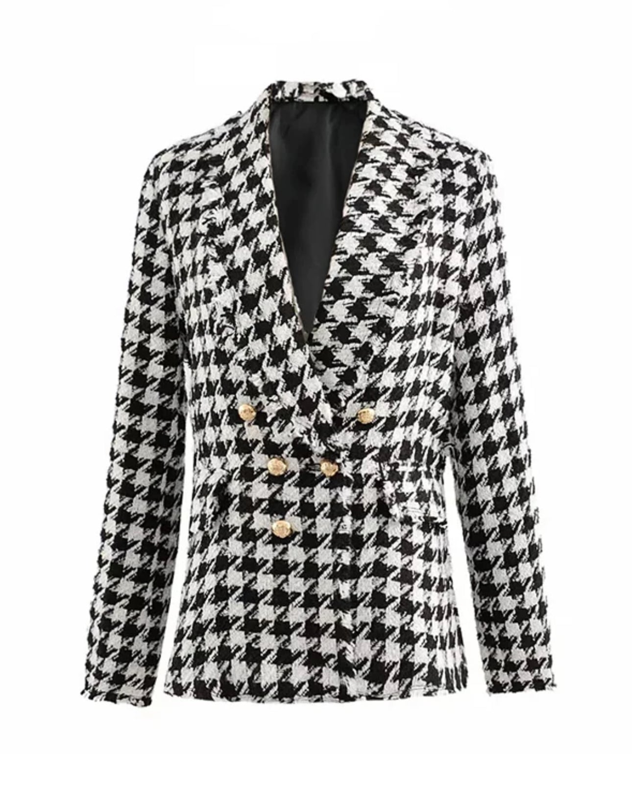 Houndstooth Blazer