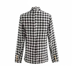 Houndstooth Blazer