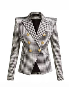 Houndstooth Blazer