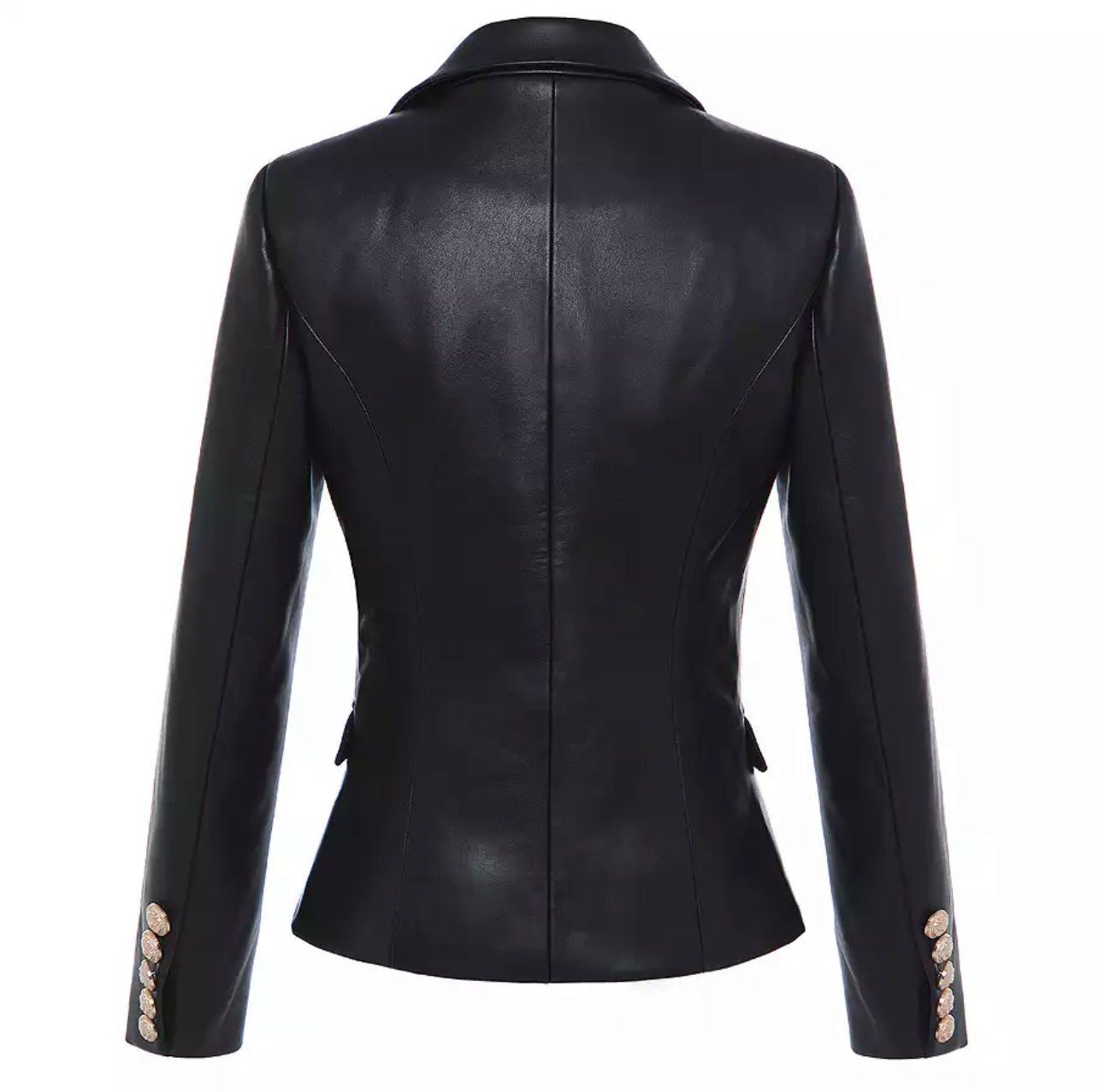 Celine leather blazer