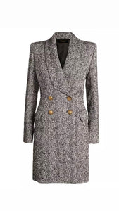 Herringbone coat